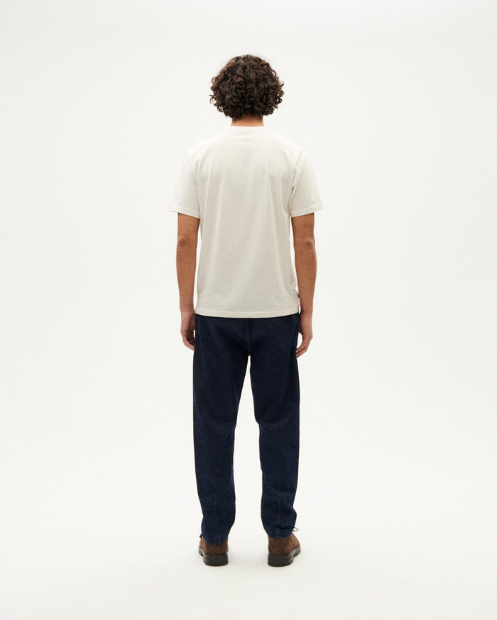 Thinking Mu Camiseta Blanca Bubbles