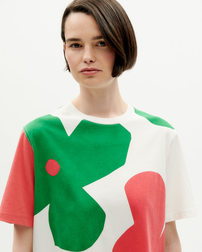 Thinking Mu Camiseta Blanca Butterfly Lucia