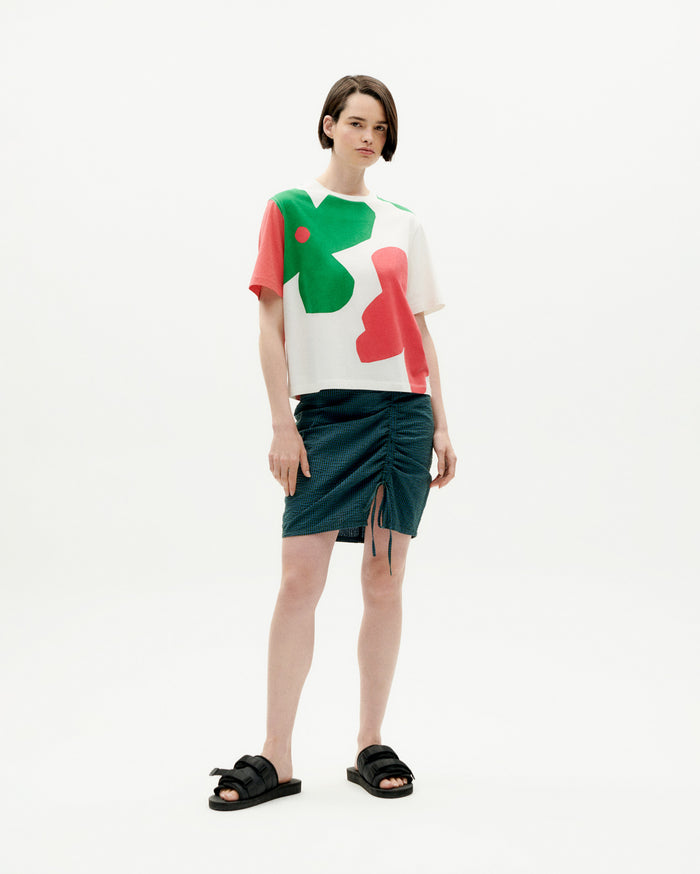 Thinking Mu Camiseta Blanca Butterfly Lucia