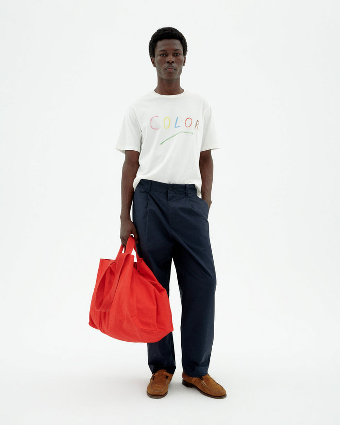 Thinking Mu Camiseta Blanca Colors Zach