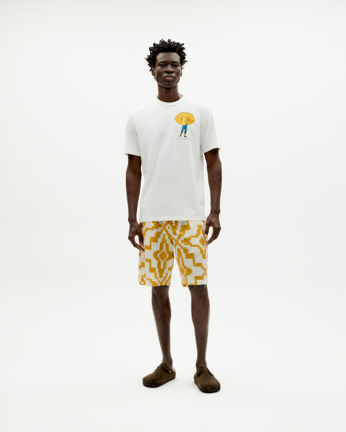 Thinking Mu Camiseta Blanca Funghi 2