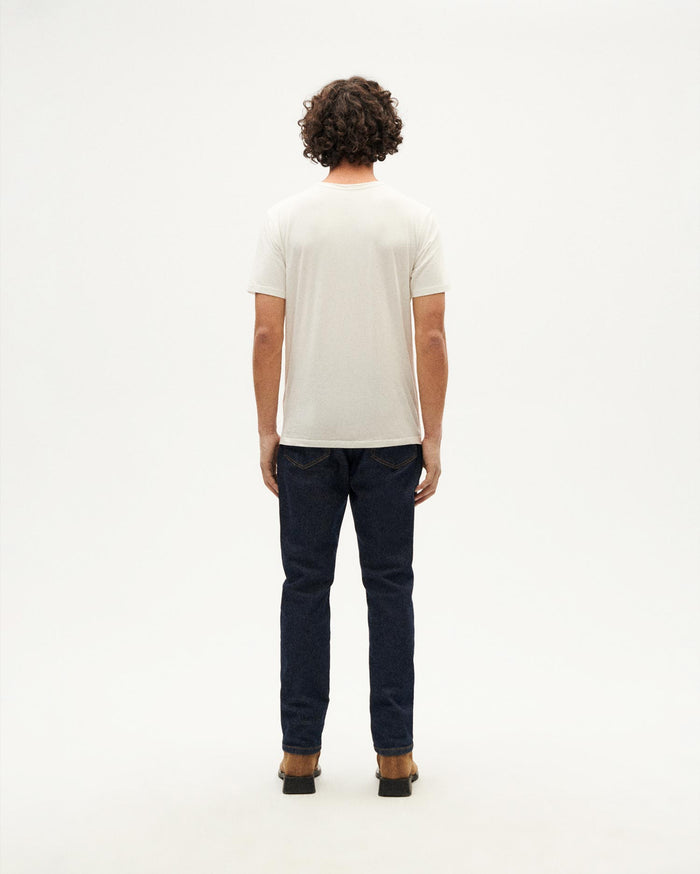 Thinking Mu Camiseta Blanca Happy Sun