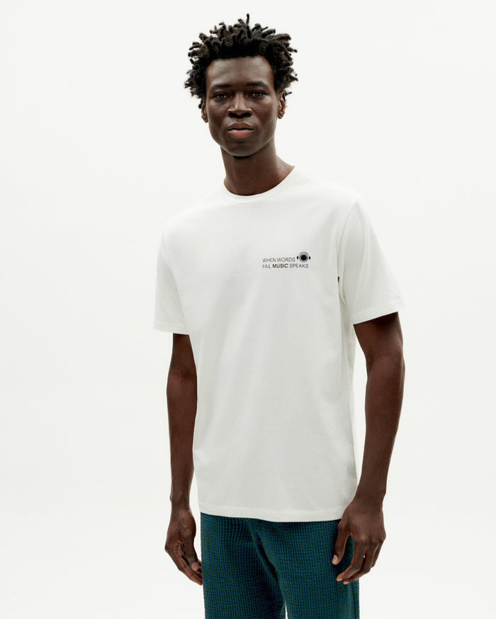 thinking mu Camiseta blanca Music