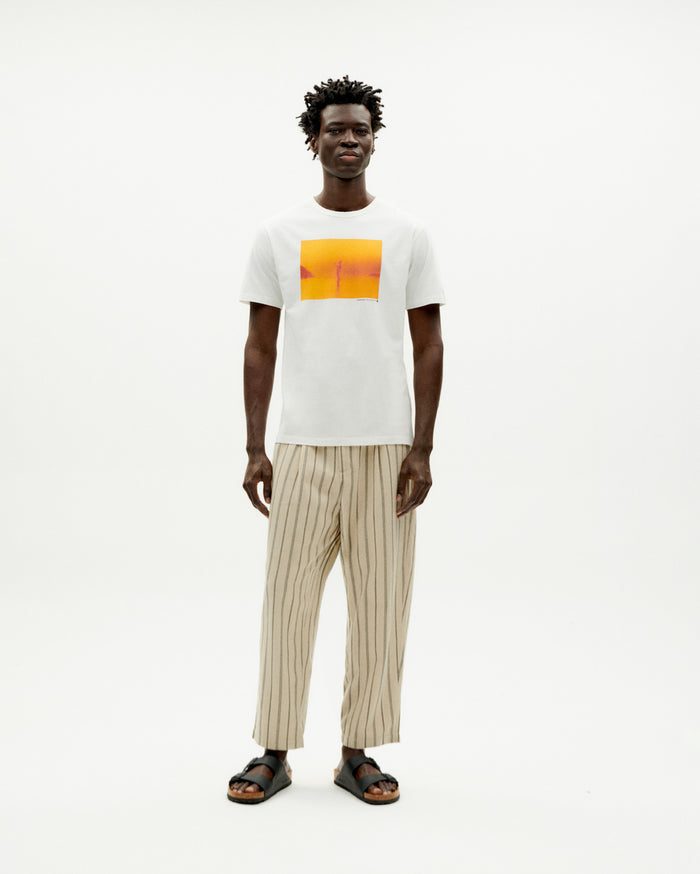 Thinking Mu Camiseta Blanca Rousteau