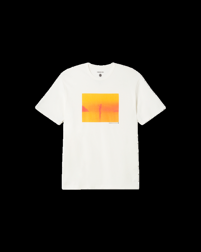 thinking mu Camiseta blanca Rousteau