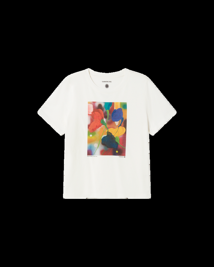 thinking mu Camiseta flores colors Feuz Ida