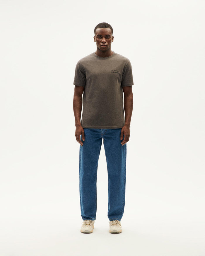 Thinking Mu Camiseta Gris Becoming