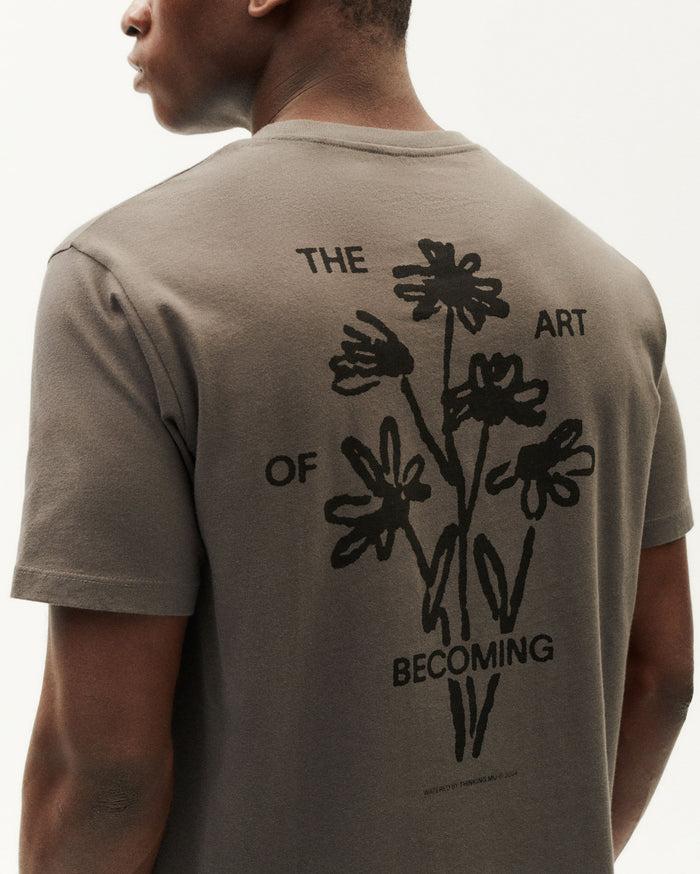 Thinking Mu Camiseta Gris Becoming