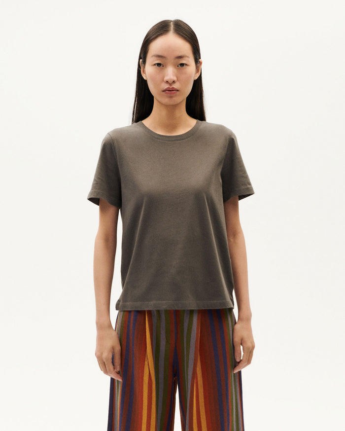 Thinking Mu Camiseta Gris Ida