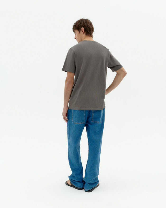 Thinking Mu Camiseta Gris Sol Colors Zach