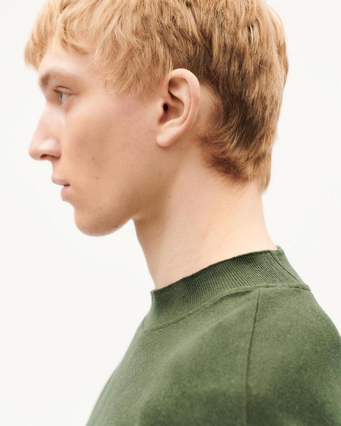 Thinking Mu Camiseta Gruesa Verde Hemp Doug