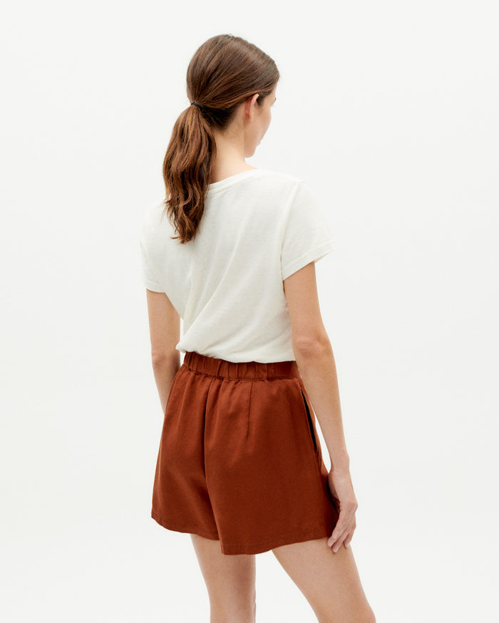 Thinking Mu Camiseta Ligera Cruda Hemp Regina