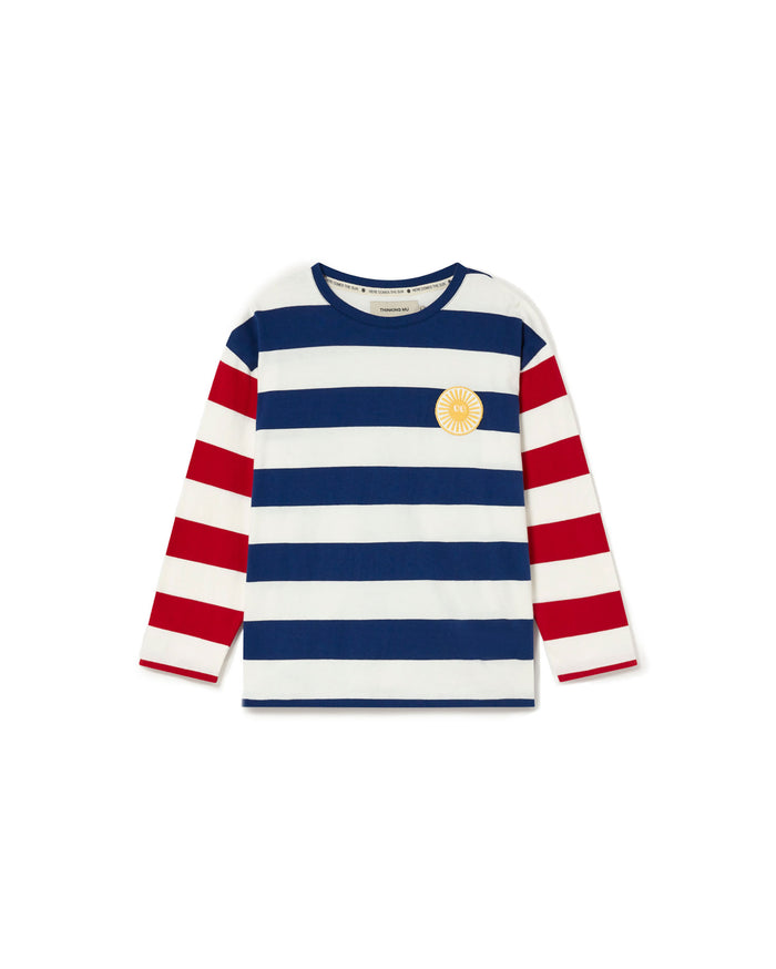 thinking mu Camiseta manga larga Yes stripes