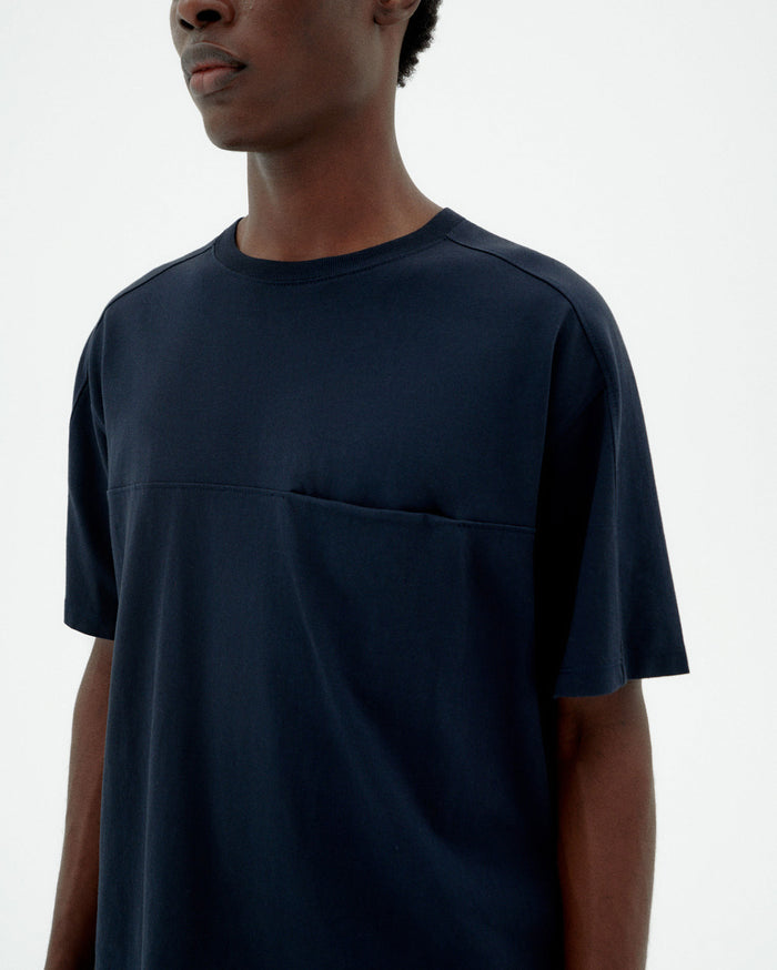 Thinking Mu Camiseta Navy Hank