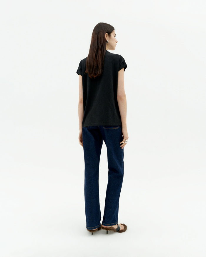 Thinking Mu Camiseta Negra Art Love Volta