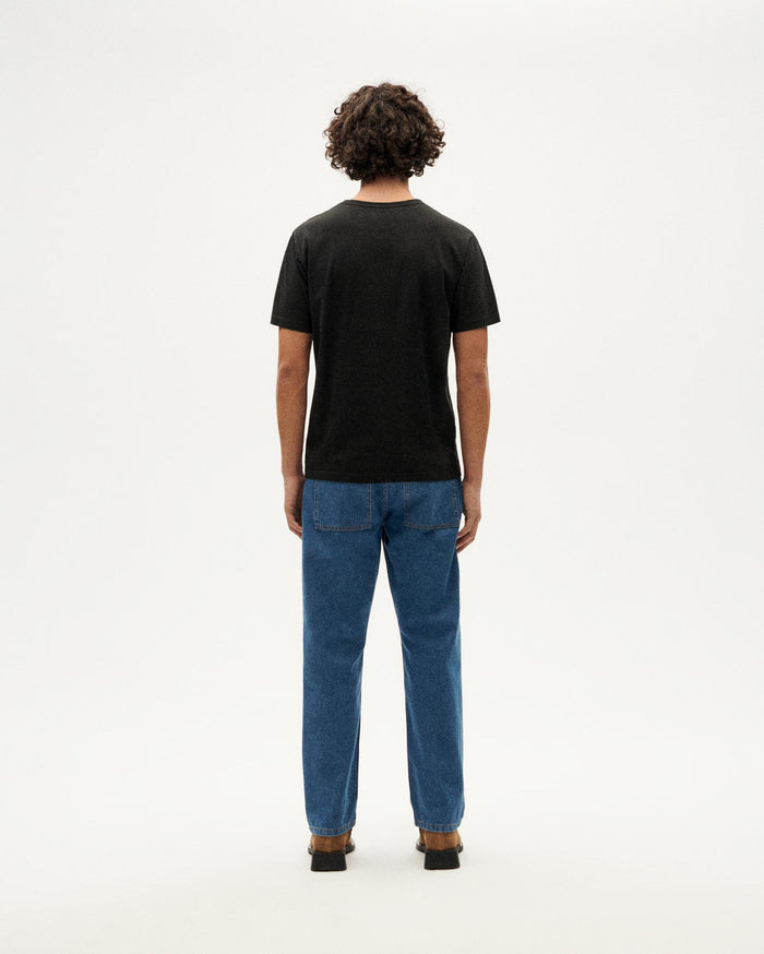 Thinking Mu Camiseta Negra Happy Sun