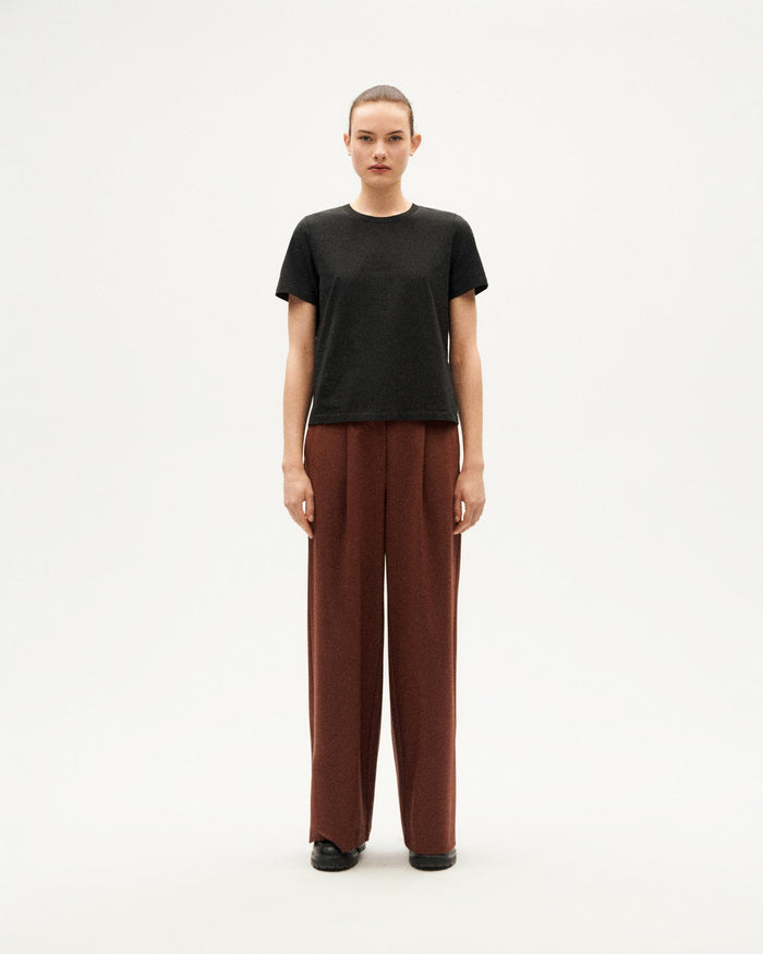 Thinking Mu Camiseta Negra Ida