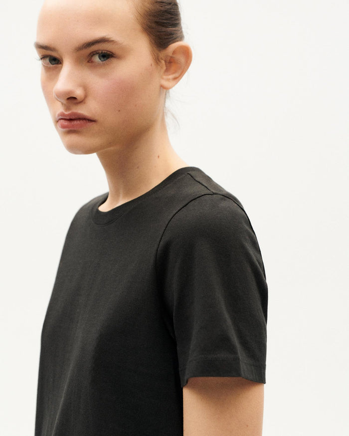 Thinking Mu Camiseta Negra Ida