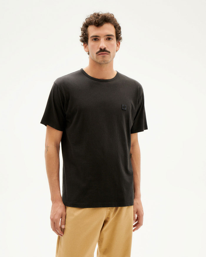 Thinking Mu Camiseta Negra Plain Sol