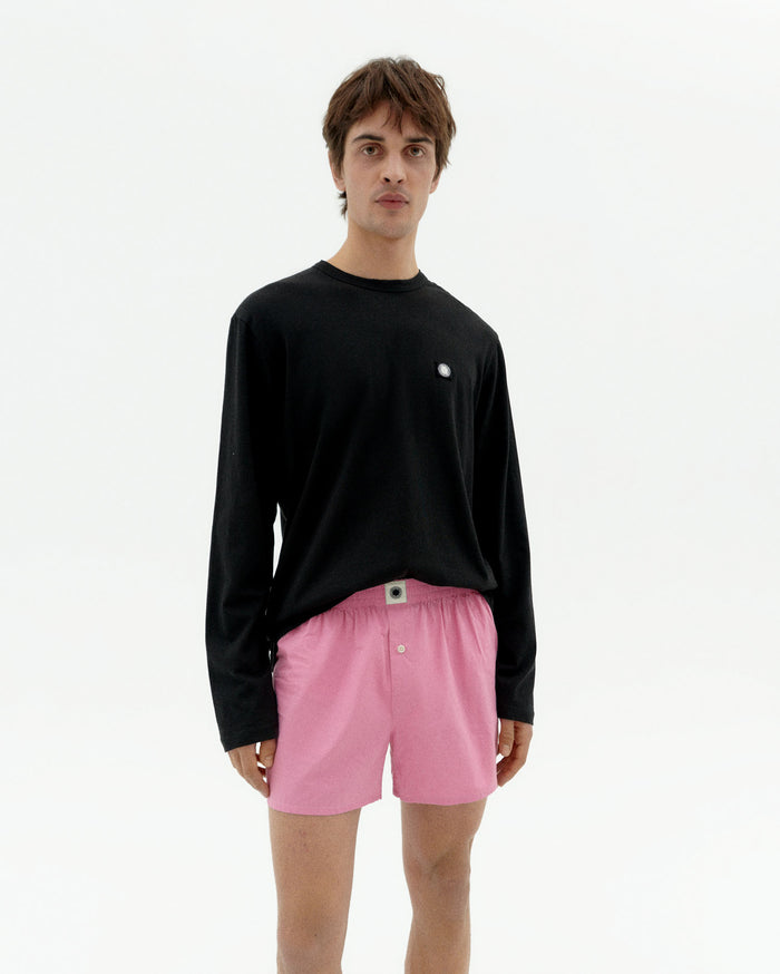 Thinking Mu Camiseta Negra Sol Retro Emilio