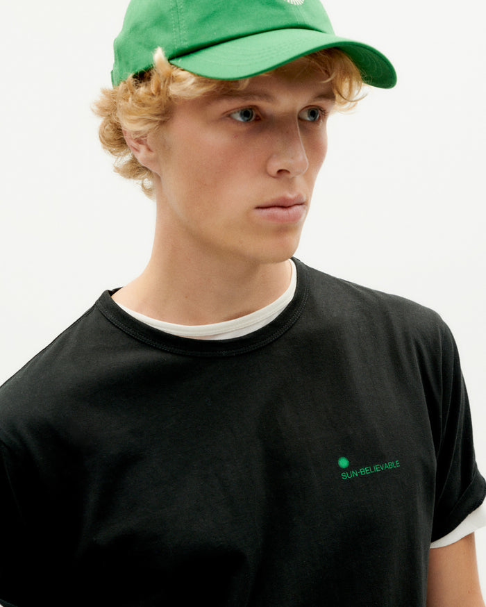 Thinking Mu Camiseta Negra Sunbelievable