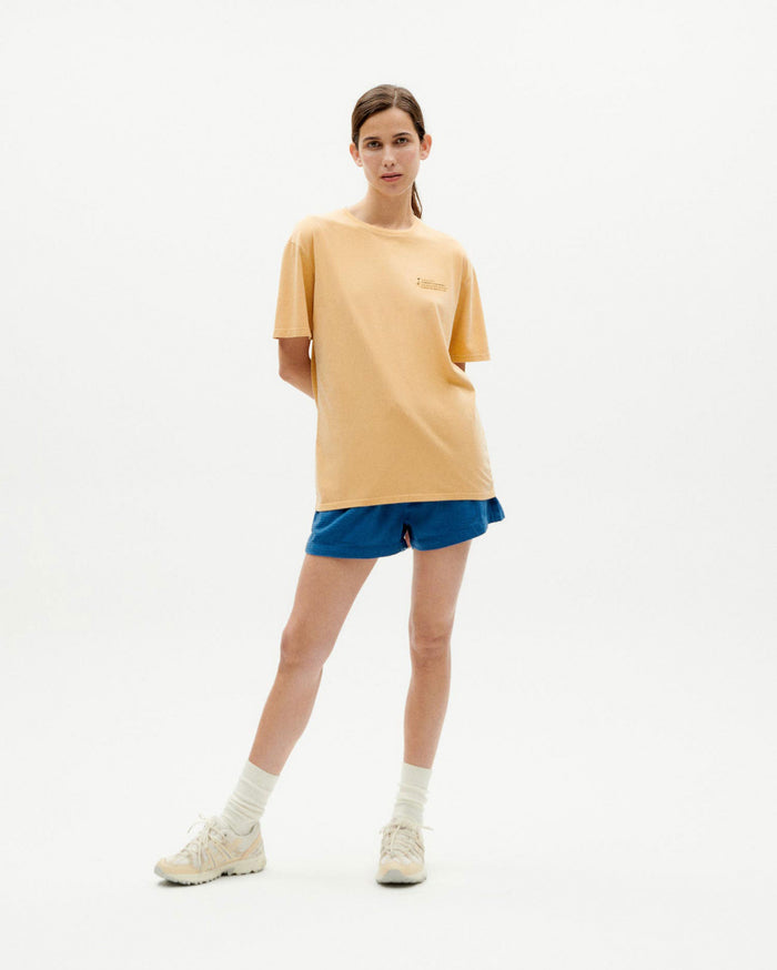 Thinking Mu Camiseta Tagetes Tinte Natural Unisex