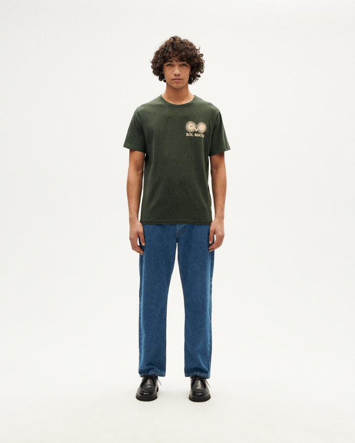 Thinking Mu Camiseta Verde Sol Mates