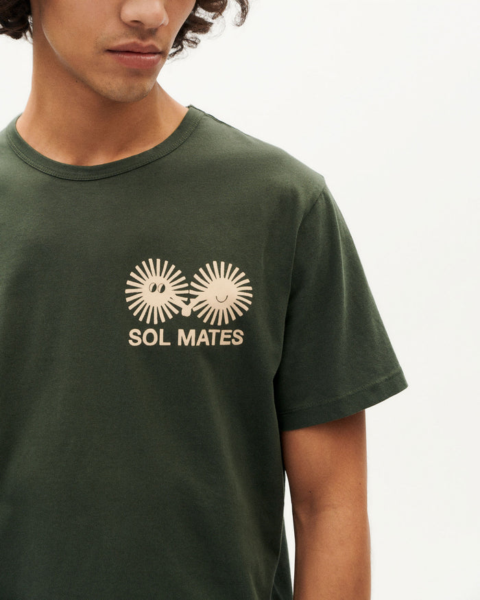 Thinking Mu Camiseta Verde Sol Mates
