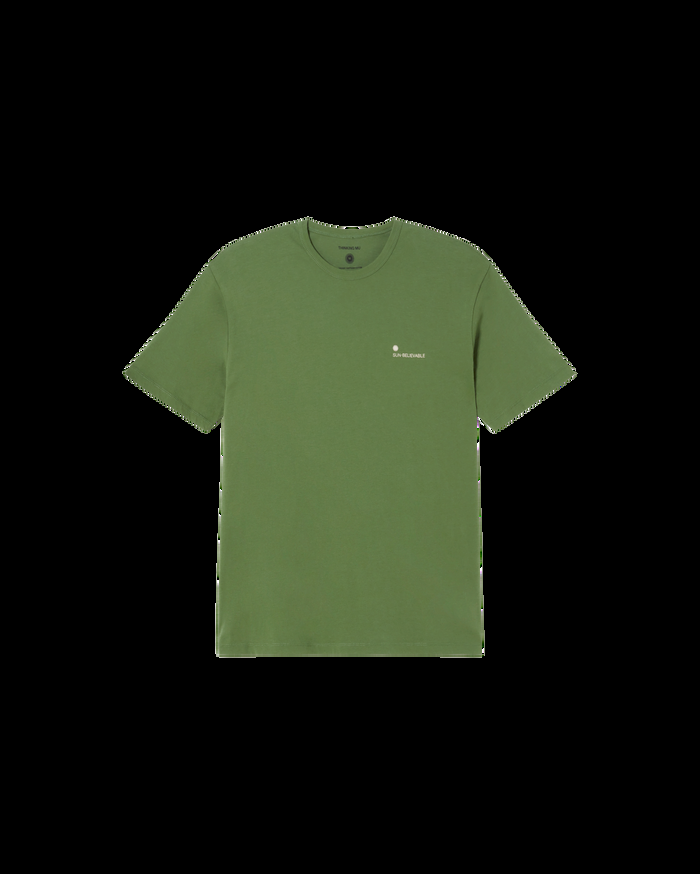thinking mu Camiseta verde Sunbelievable