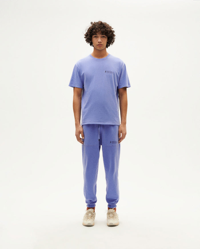 Thinking Mu Camiseta Violeta Tinte Natural Hombre