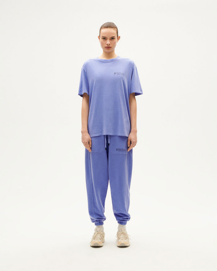 Thinking Mu Camiseta Violeta Tinte Natural Unisex