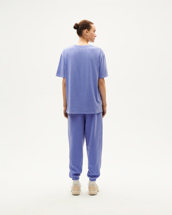 Thinking Mu Camiseta Violeta Tinte Natural Unisex