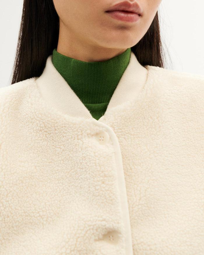 Thinking Mu Chaleco Crudo Borreguito Jay