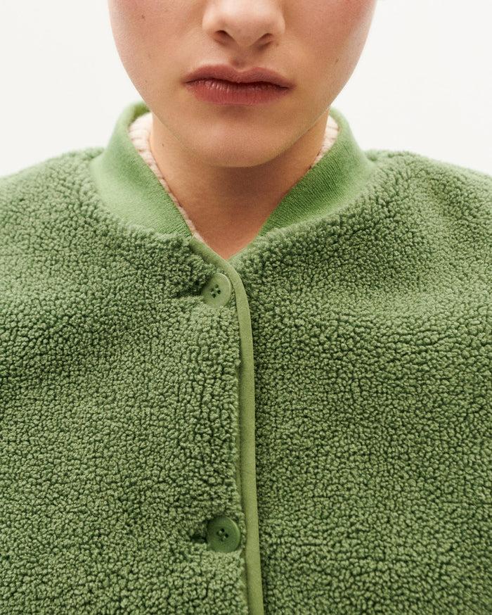 Thinking Mu Chaleco Verde Borreguito Jay