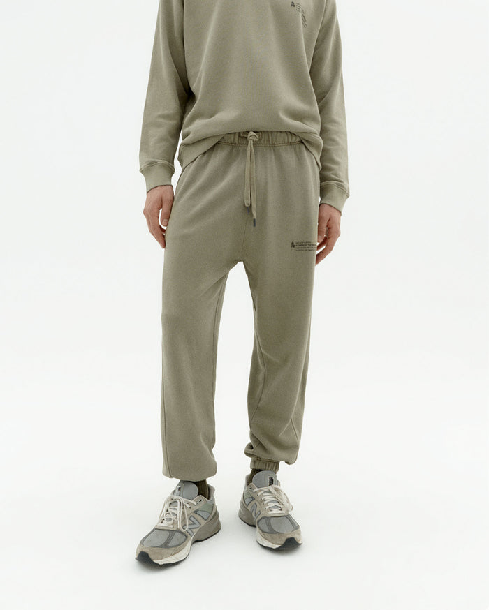 thinking mu Chándal Nut tinte natural unisex