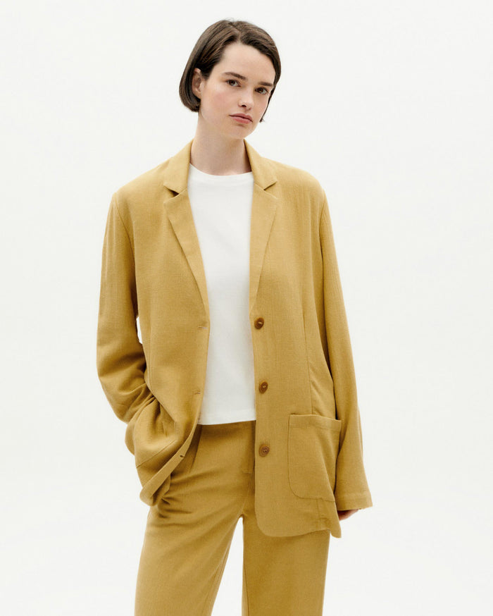 Thinking Mu Chaqueta Amarilla Bruna