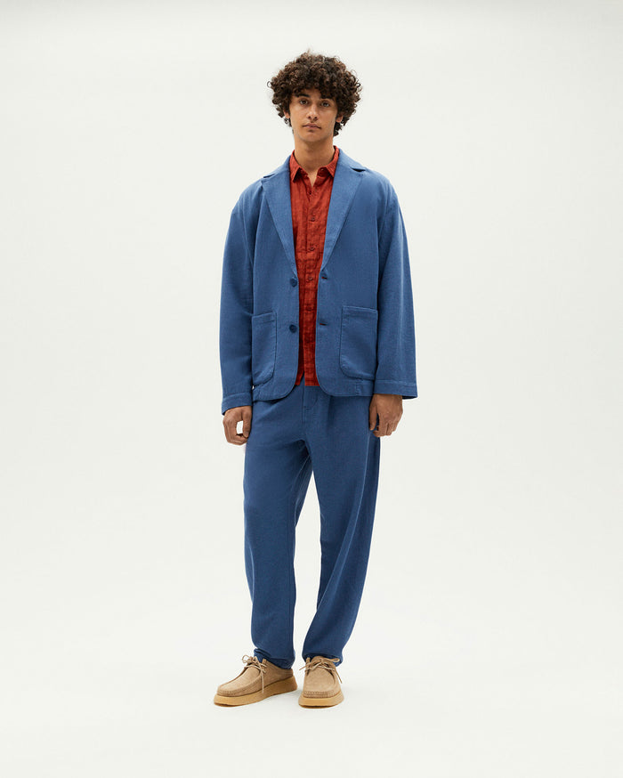 Thinking Mu Chaqueta Azul Astor