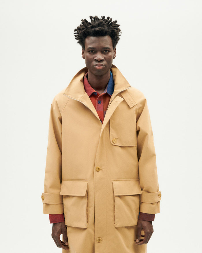 Thinking Mu Chaqueta Beige Riley Hombre