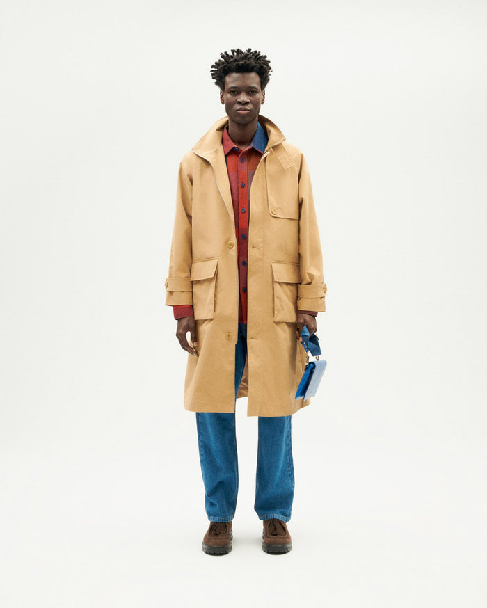 thinking mu Chaqueta beige Riley hombre