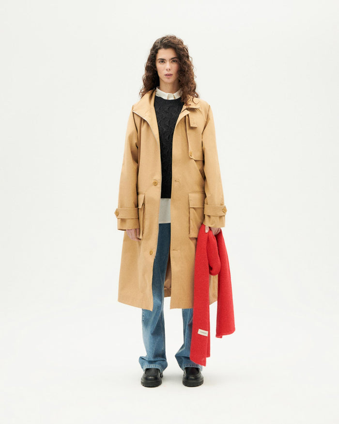 thinking mu Chaqueta beige Riley unisex