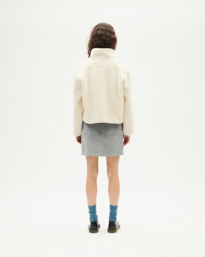 Thinking Mu Chaqueta Cruda Borreguito Kourtney