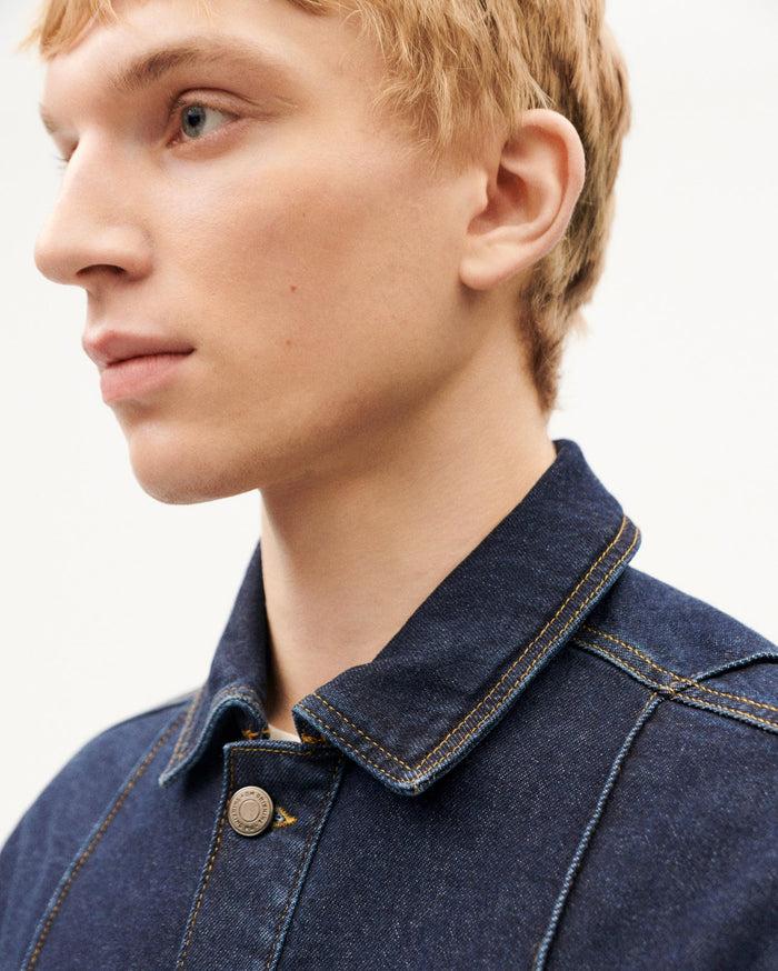 Thinking Mu Chaqueta Dark Clean Denim Gus