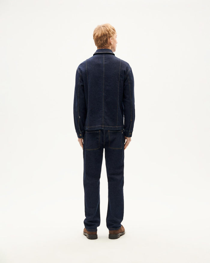 Thinking Mu Chaqueta Dark Clean Denim Gus