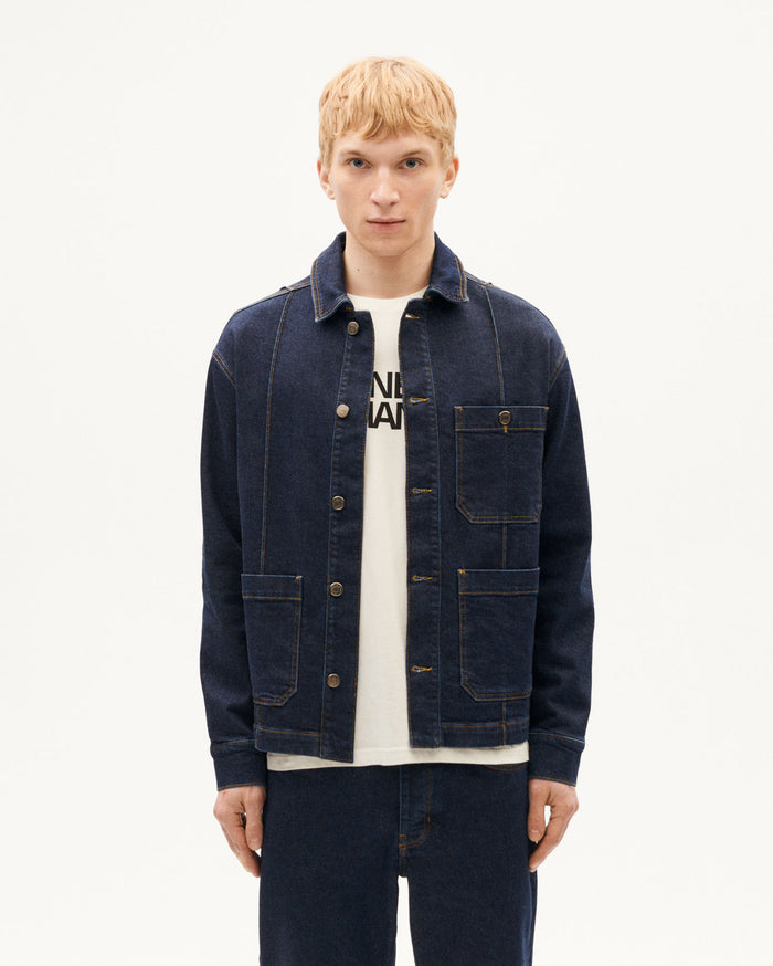 thinking mu Chaqueta dark clean denim Gus