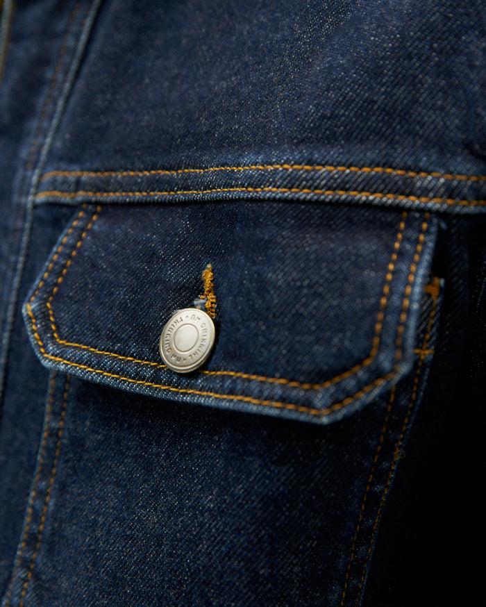 Thinking Mu Chaqueta Dark Clean Denim Odonata