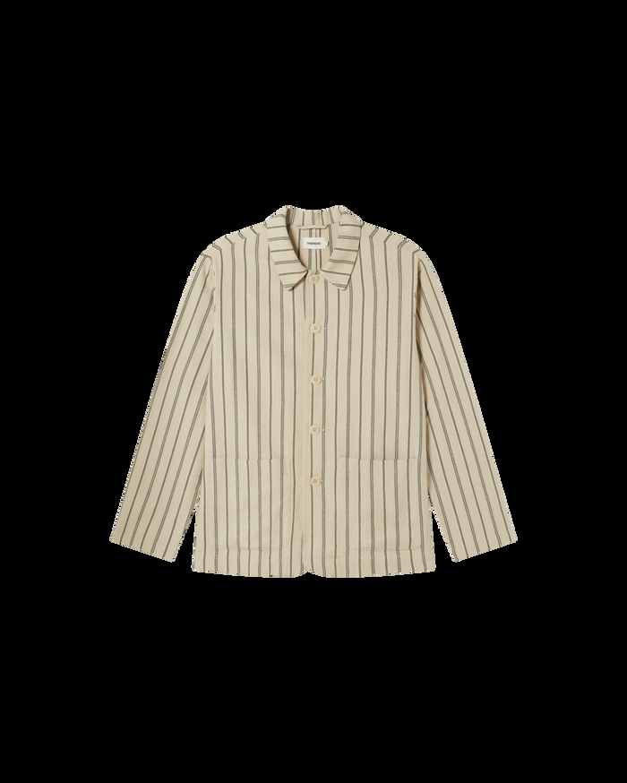 Thinking Mu Chaqueta Gris Rayas Astor