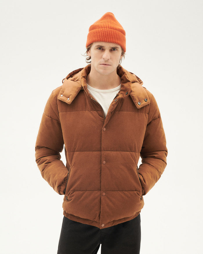 Thinking Mu Chaqueta Marrón Micropana Emmet