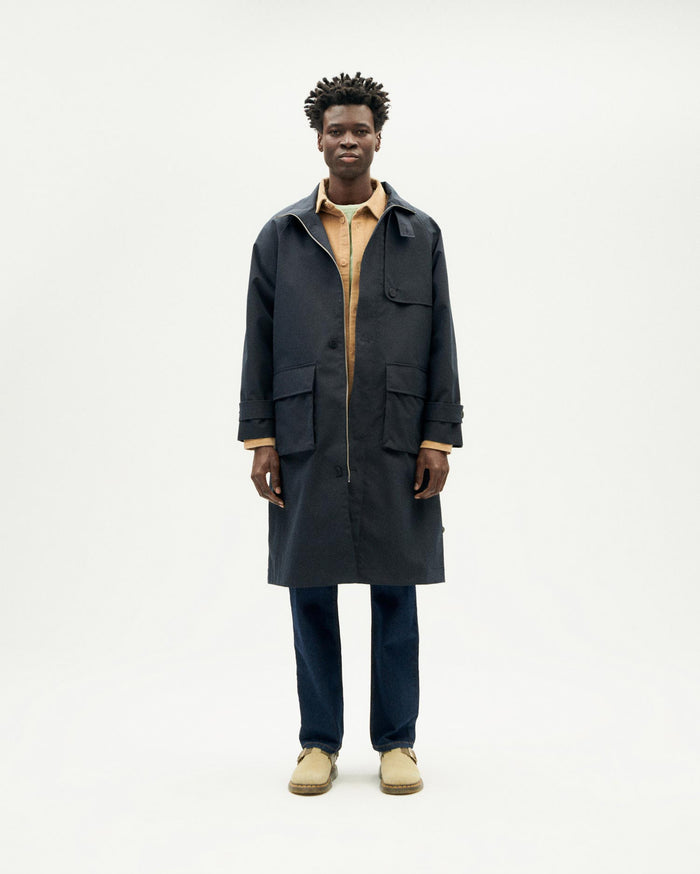 thinking mu Chaqueta navy oscuro Riley hombre