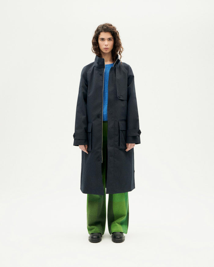 thinking mu Chaqueta navy oscuro Riley unisex