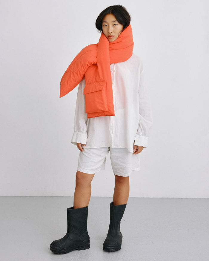 Thinking Mu Coral Padded Scarf